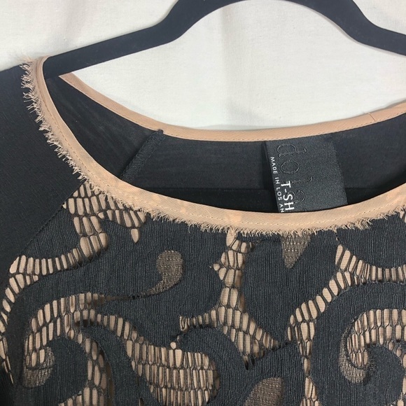 Anthropologie Dolan Lace Front Top Medium - Picture 2 of 3